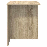 Produktbild för Sidobord 2 pcs Sonoma-ek 37 x 32 x 40 cm Konstruerat trä