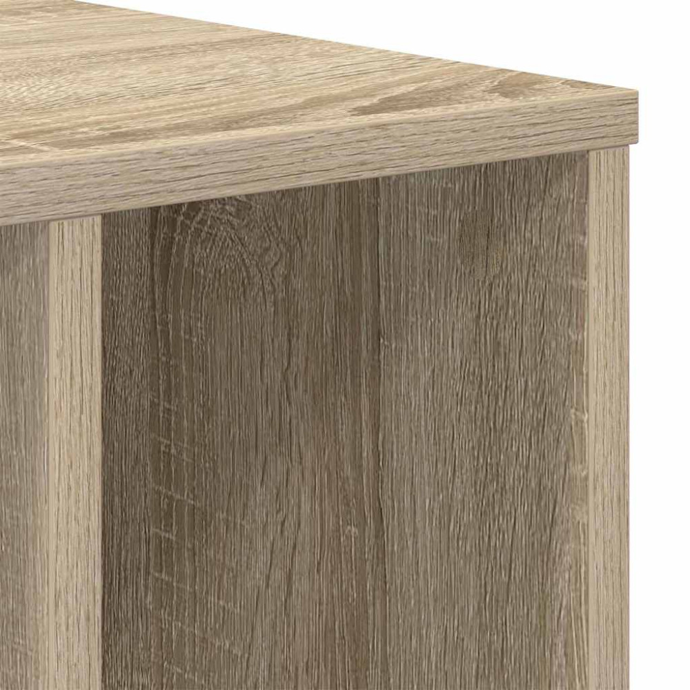 Produktbild för Sidobord 2 pcs Sonoma-ek 37 x 32 x 40 cm Konstruerat trä