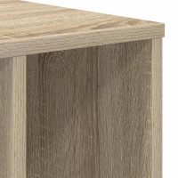 Produktbild för Sidobord 2 pcs Sonoma-ek 37 x 32 x 40 cm Konstruerat trä
