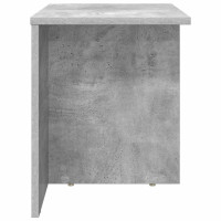 Produktbild för Sidobord Betonggrå 37 x 32 x 40 cm Konstruerat trä