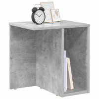 Produktbild för Sidobord 2 pcs Betonggrå 37 x 32 x 40 cm Konstruerat trä
