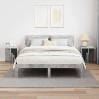 Produktbild för Sidobord 2 pcs Betonggrå 37 x 32 x 40 cm Konstruerat trä