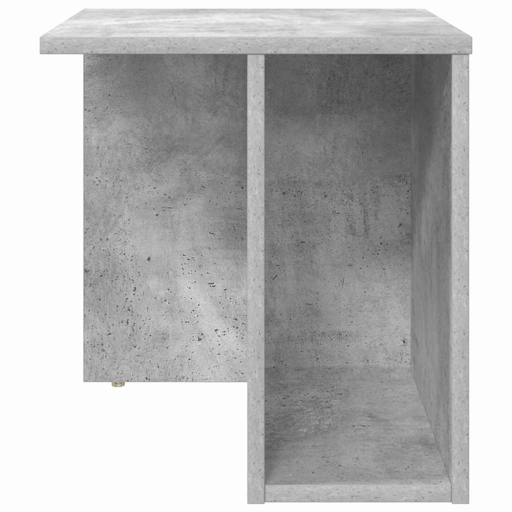 Produktbild för Sidobord 2 pcs Betonggrå 37 x 32 x 40 cm Konstruerat trä