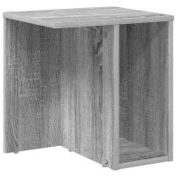 Produktbild för Sidobord 2 pcs Grå Sonoma 37 x 32 x 40 cm Konstruerat trä