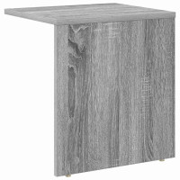 Produktbild för Sidobord 2 pcs Grå Sonoma 37 x 32 x 40 cm Konstruerat trä