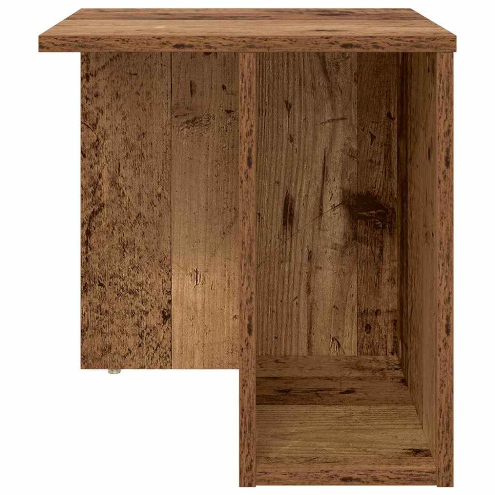 Produktbild för Sidobord Gammalt trä 37 x 32 x 40 cm Konstruerat trä