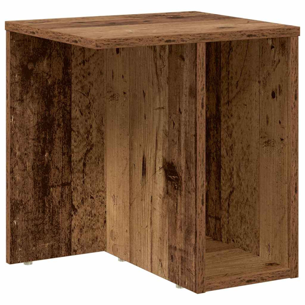 Produktbild för Sidobord 2 pcs Gammalt trä 37 x 32 x 40 cm Konstruerat trä
