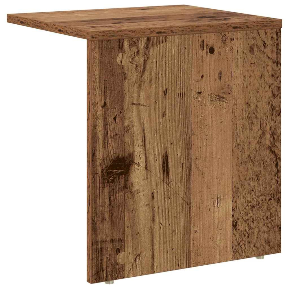 Produktbild för Sidobord 2 pcs Gammalt trä 37 x 32 x 40 cm Konstruerat trä