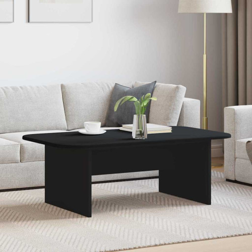 vidaXL Kaffeebord Svart 93 x 53 x 33 cm Konstruerat trä