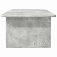 Produktbild för Kaffeebord Betonggrå 93 x 53 x 33 cm Konstruerat trä