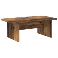 Produktbild för Kaffeebord Gammalt trä 93 x 53 x 33 cm Konstruerat trä