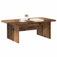Produktbild för Kaffeebord Gammalt trä 93 x 53 x 33 cm Konstruerat trä