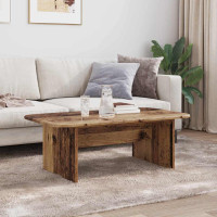 Produktbild för Kaffeebord Gammalt trä 93 x 53 x 33 cm Konstruerat trä