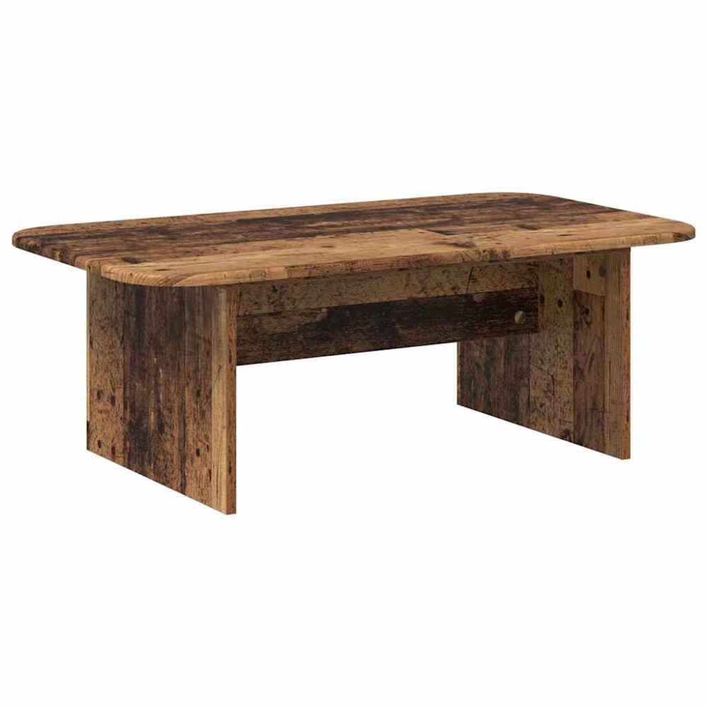 Produktbild för Kaffeebord Gammalt trä 93 x 53 x 33 cm Konstruerat trä