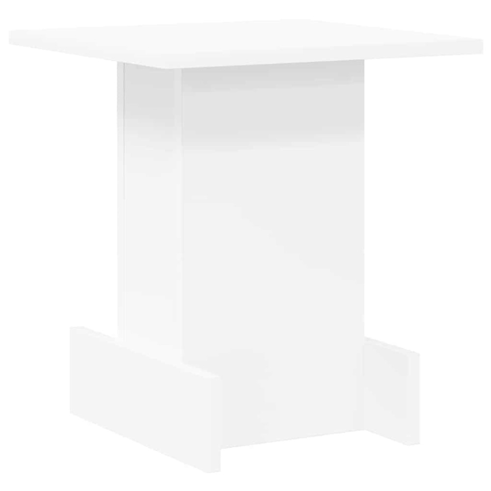 Produktbild för Sidobord Vit 35,5 x 35 x 40 cm Konstruerat trä