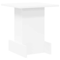Produktbild för Sidobord Vit 35,5 x 35 x 40 cm Konstruerat trä