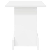 Produktbild för Sidobord Vit 35,5 x 35 x 40 cm Konstruerat trä