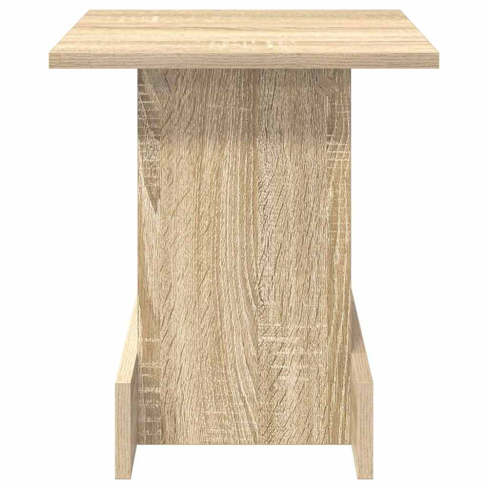 Produktbild för Sidobord Sonoma-ek 35,5 x 35 x 40 cm Konstruerat trä