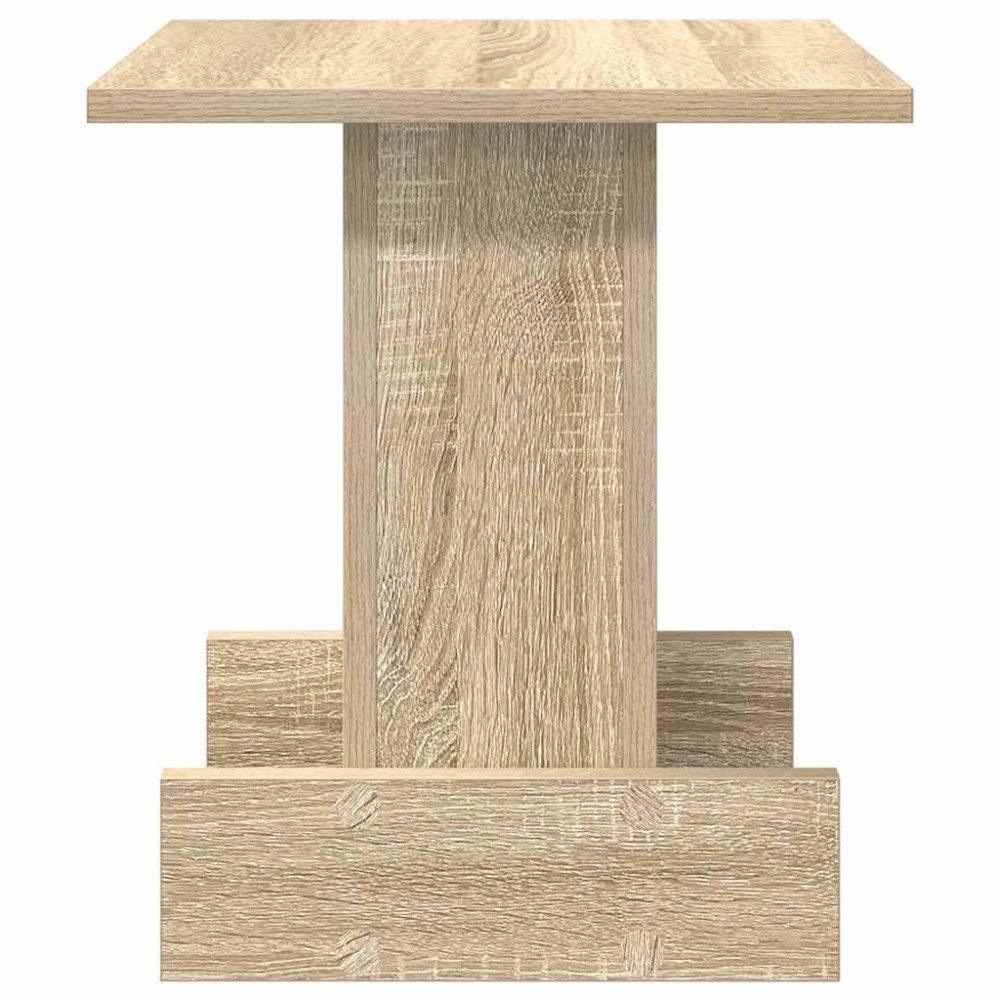 Produktbild för Sidobord Sonoma-ek 35,5 x 35 x 40 cm Konstruerat trä