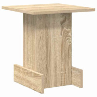 Produktbild för Sidobord Sonoma-ek 35,5 x 35 x 40 cm Konstruerat trä