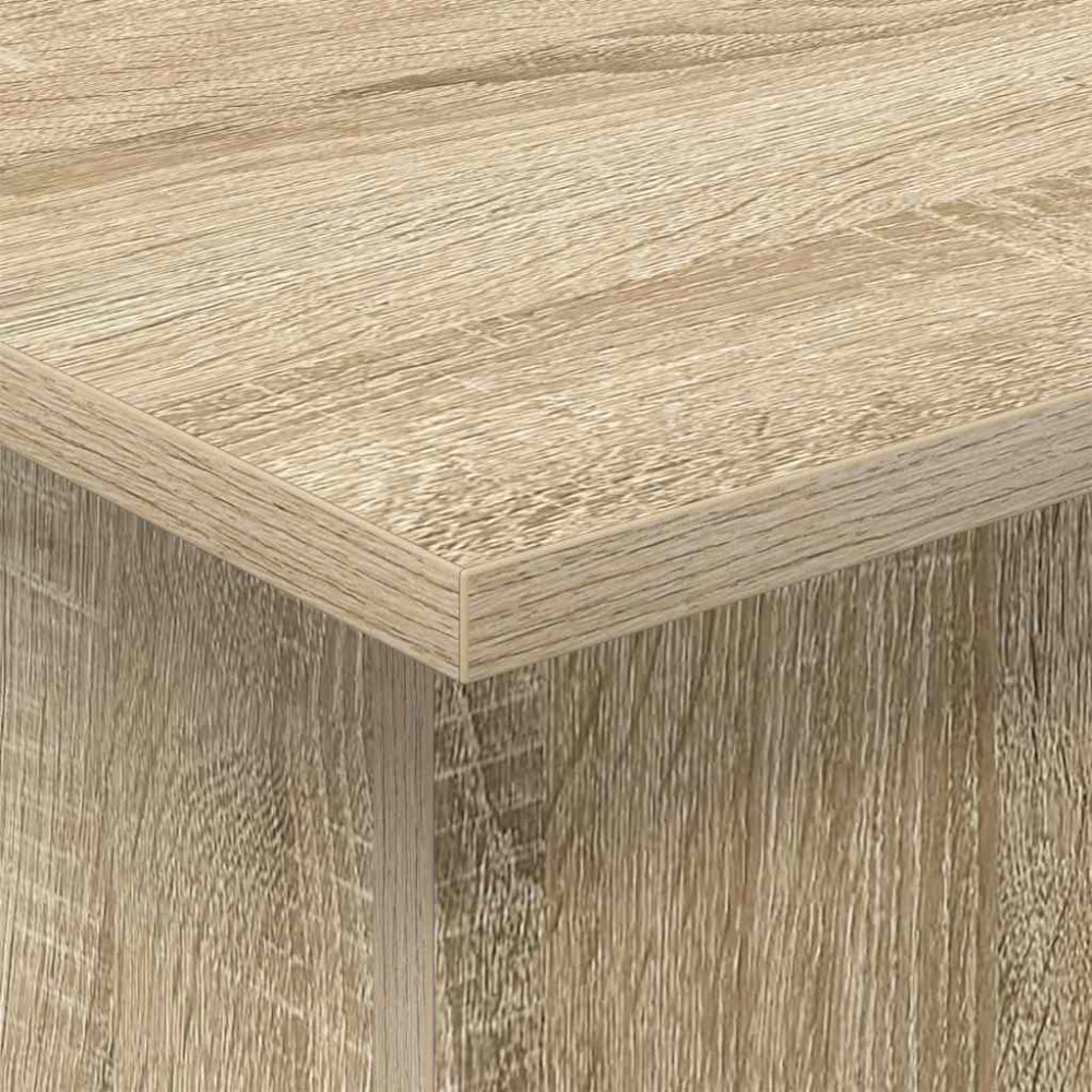 Produktbild för Sidobord Sonoma-ek 35,5 x 35 x 40 cm Konstruerat trä