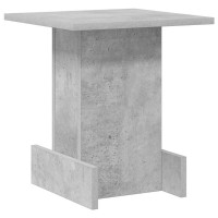 Produktbild för Sidobord Betonggrå 35,5 x 35 x 40 cm Konstruerat trä