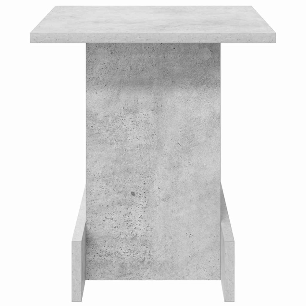 Produktbild för Sidobord Betonggrå 35,5 x 35 x 40 cm Konstruerat trä