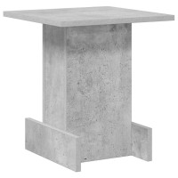 Produktbild för Sidobord Betonggrå 35,5 x 35 x 40 cm Konstruerat trä