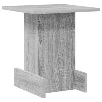 Produktbild för Sidobord Grå Sonoma 35,5 x 35 x 40 cm Konstruerat trä