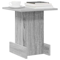 Produktbild för Sidobord Grå Sonoma 35,5 x 35 x 40 cm Konstruerat trä