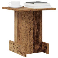 Produktbild för Sidobord Gammalt trä 35,5 x 35 x 40 cm Konstruerat trä