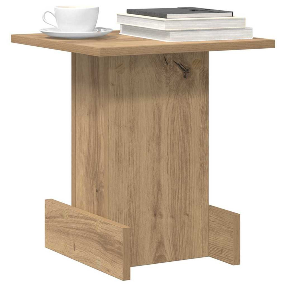 Produktbild för Sidobord Artisan Ek 35,5 x 35 x 40 cm Konstruerat trä