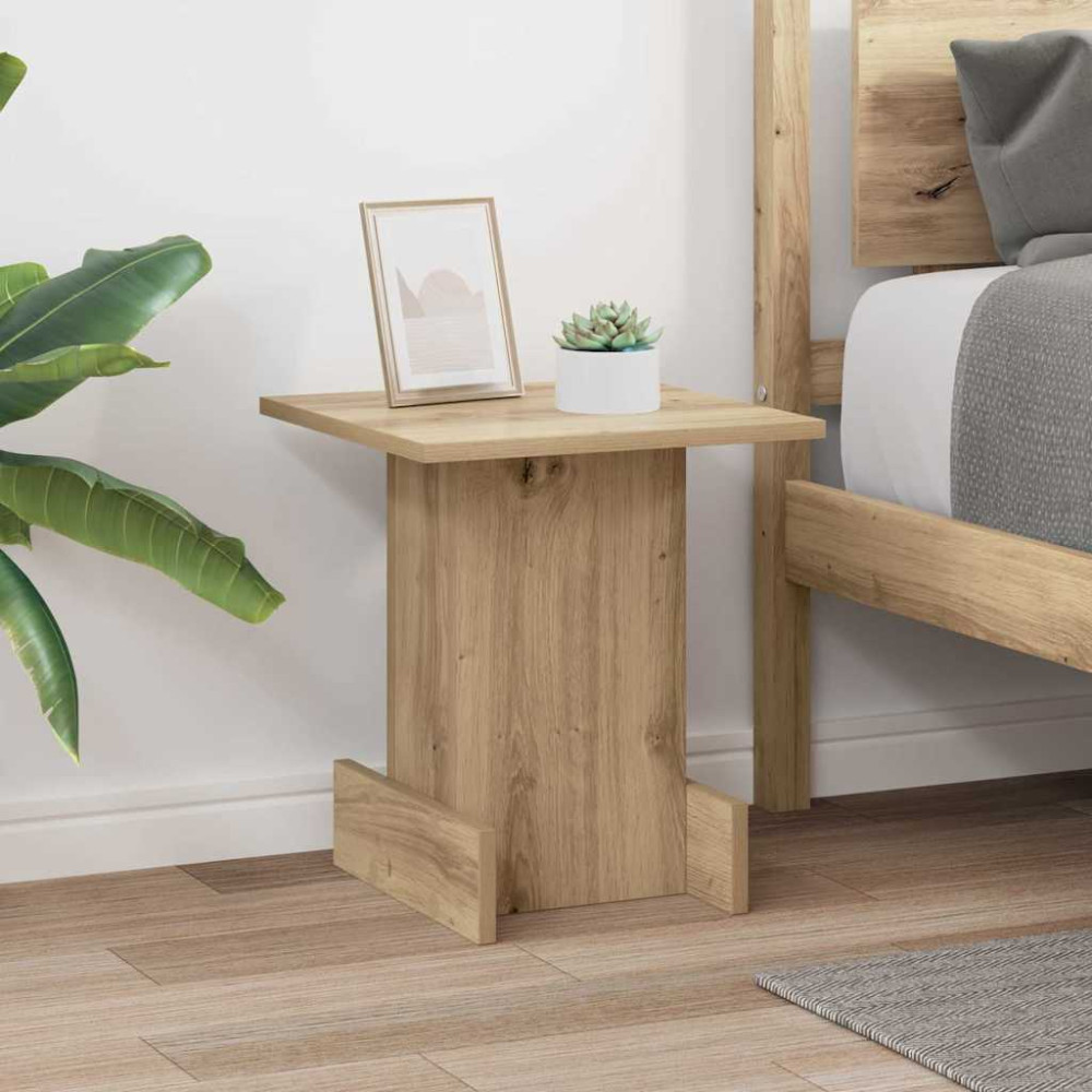 Produktbild för Sidobord Artisan Ek 35,5 x 35 x 40 cm Konstruerat trä