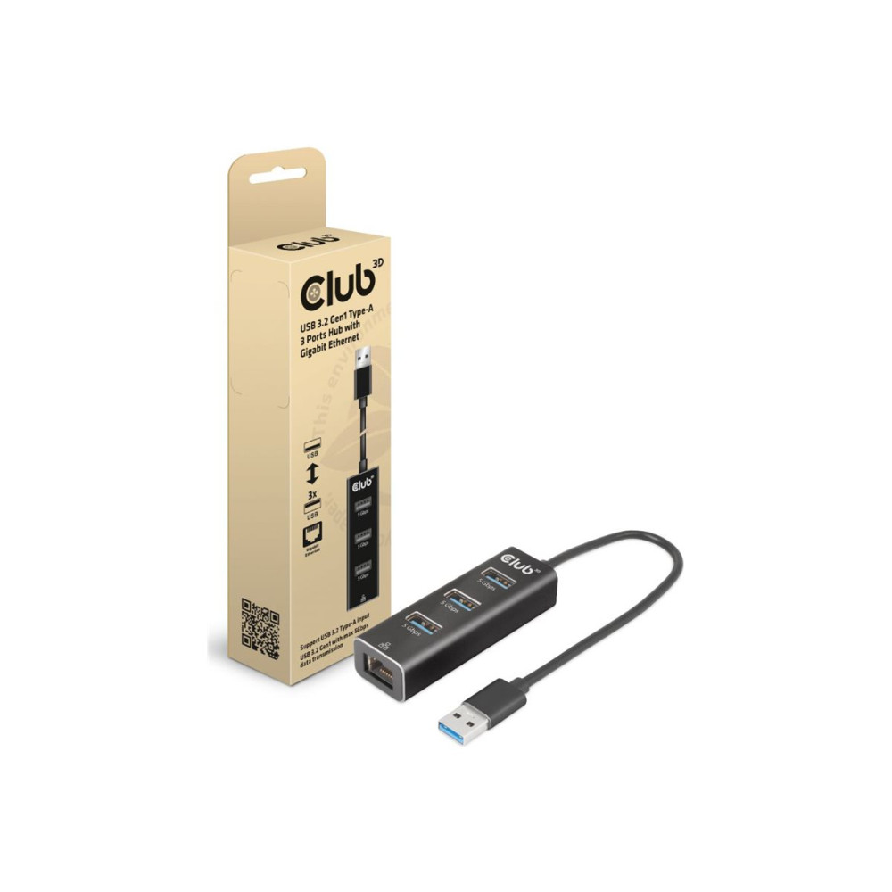 Produktbild för Club 3D CSV-1430A - hubb - 4 portar