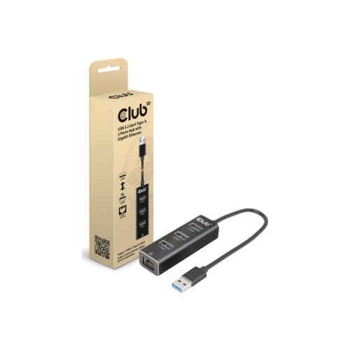 Club 3D Club 3D CSV-1430A - hubb - 4 portar