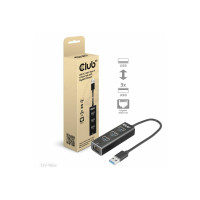 Produktbild för Club 3D CSV-1430A - hubb - 4 portar