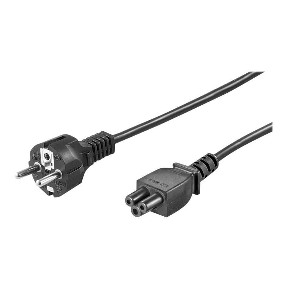Produktbild för goobay - strömkabel - power CEE 7/7 till IEC 60320 C5 - 3 m