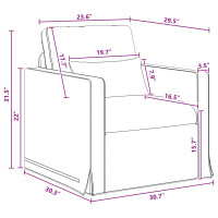 Produktbild för Soffset 2 pcs Mörkgrå 158 x 78 x 80 cm tyg