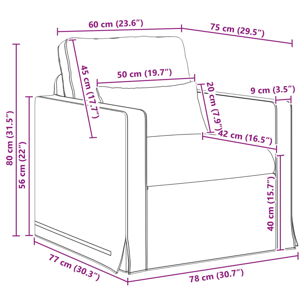 Produktbild för Soffset 2 pcs Svart 158 x 78 x 80 cm tyg