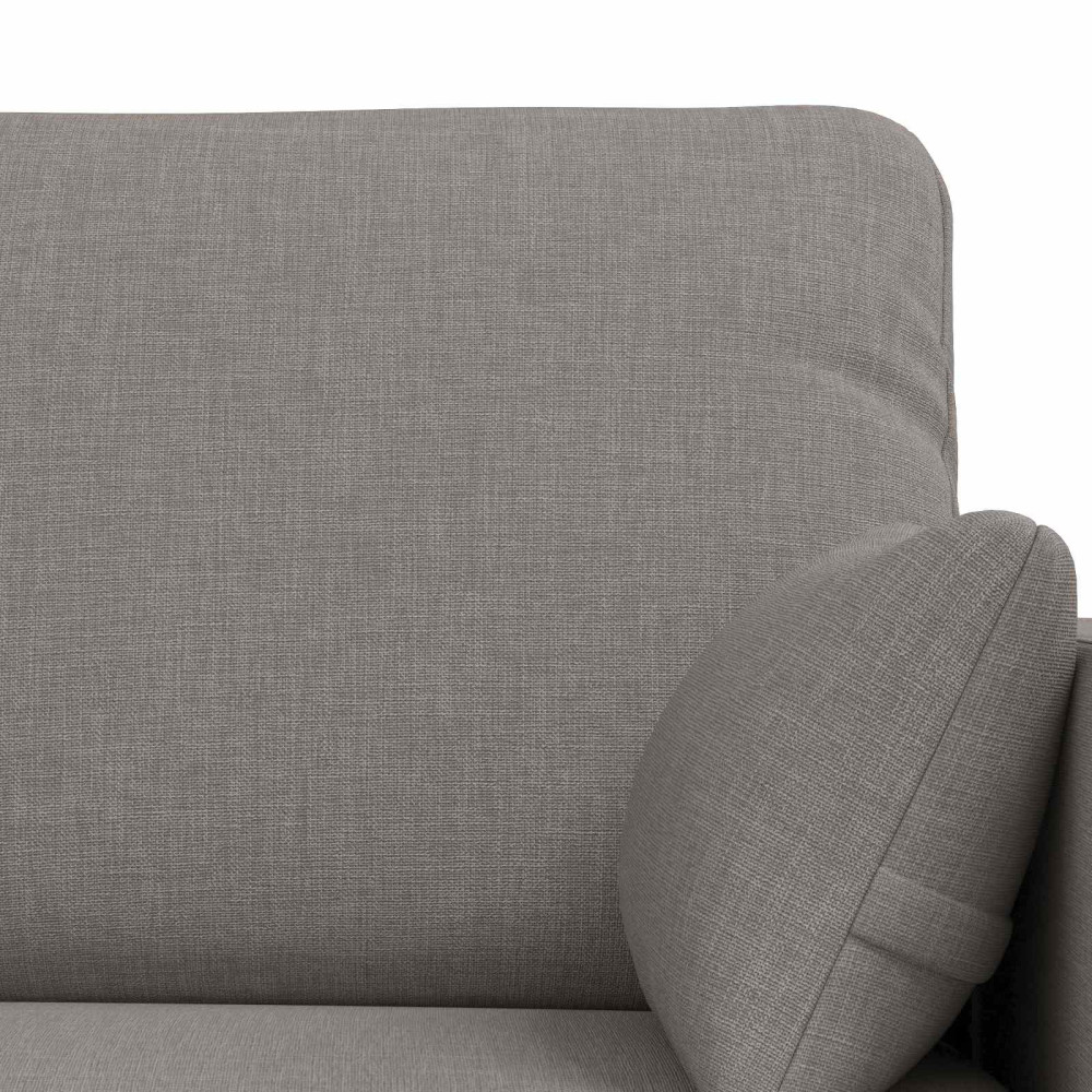 Produktbild för Soffset 2 pcs Taupe 158 x 78 x 80 cm tyg