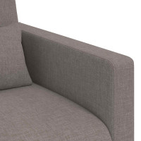 Produktbild för Soffset 2 pcs Taupe 158 x 78 x 80 cm tyg