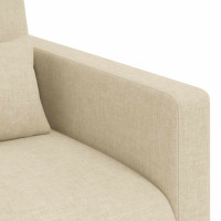 Produktbild för Soffset 2 pcs Kräm 158 x 78 x 80 cm tyg