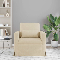 Produktbild för Soffa Kräm 78 x 78 x 80 cm tyg