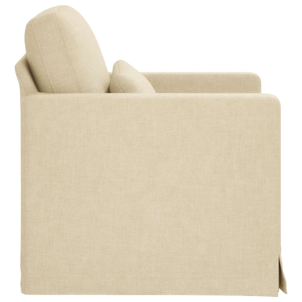 Produktbild för Soffa Kräm 78 x 78 x 80 cm tyg
