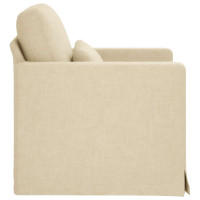 Produktbild för Soffa Kräm 78 x 78 x 80 cm tyg