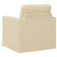 Produktbild för Soffa Kräm 78 x 78 x 80 cm tyg