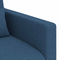 Produktbild för Soffa Blå 78 x 78 x 80 cm tyg