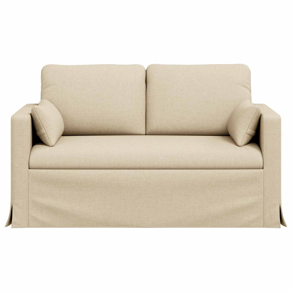 Produktbild för Soffa Kräm 139 x 78 x 80 cm tyg
