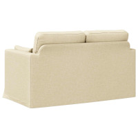 Produktbild för Soffa Kräm 139 x 78 x 80 cm tyg