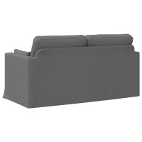 Produktbild för Soffa Mörkgrå 158 x 78 x 80 cm tyg